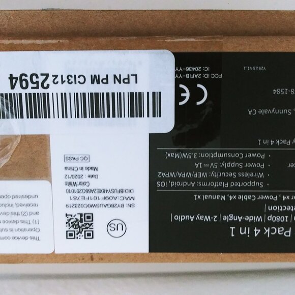 KAMI BY YI SECURITY HOME IP CAMERA, 1080P WIFI WIRELESS INDOOR SURVEILLANCE - Picture 14 of 16